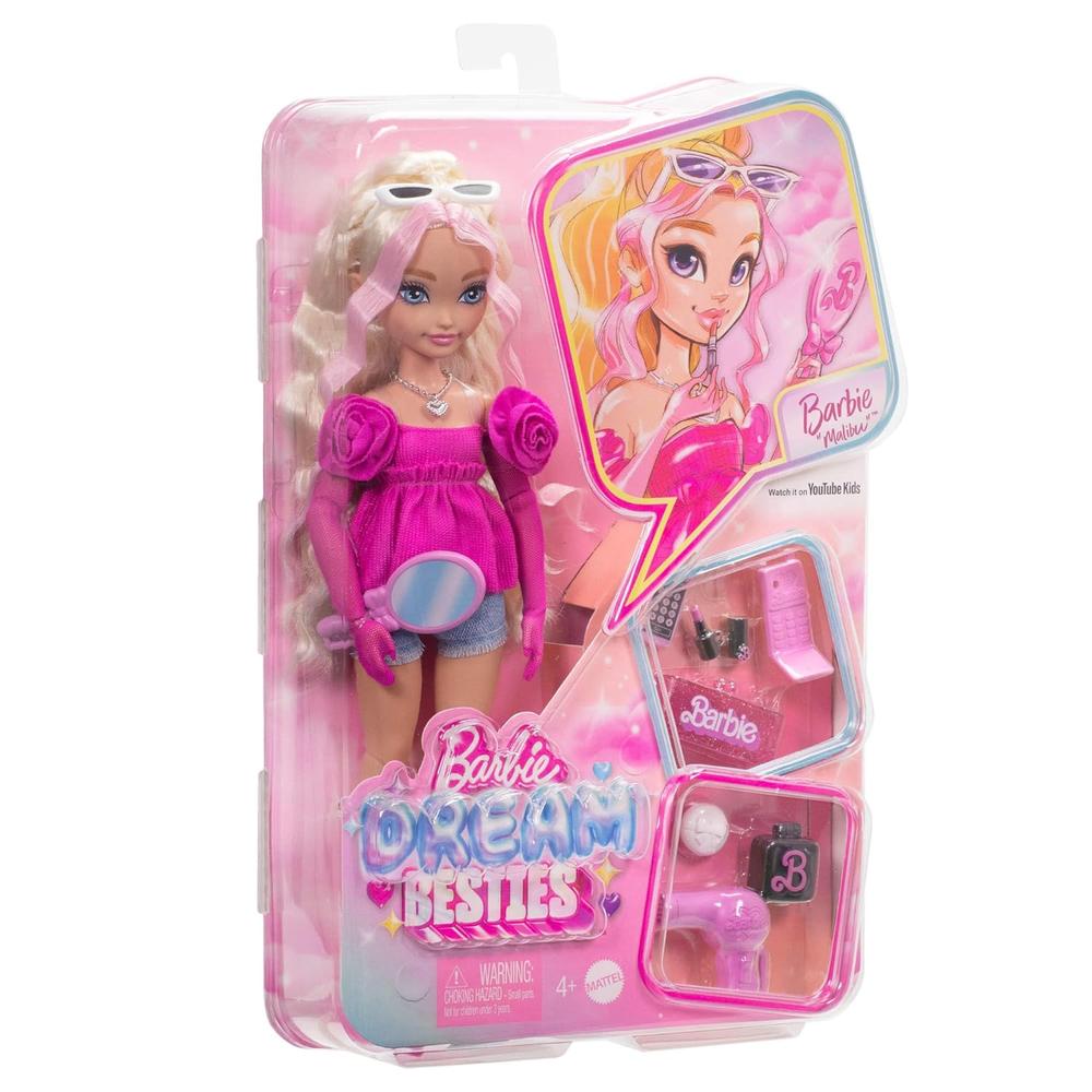 MUÑECA BARBIE DREAM BESTIES CON ACCESORIOS | MALIBU - 6