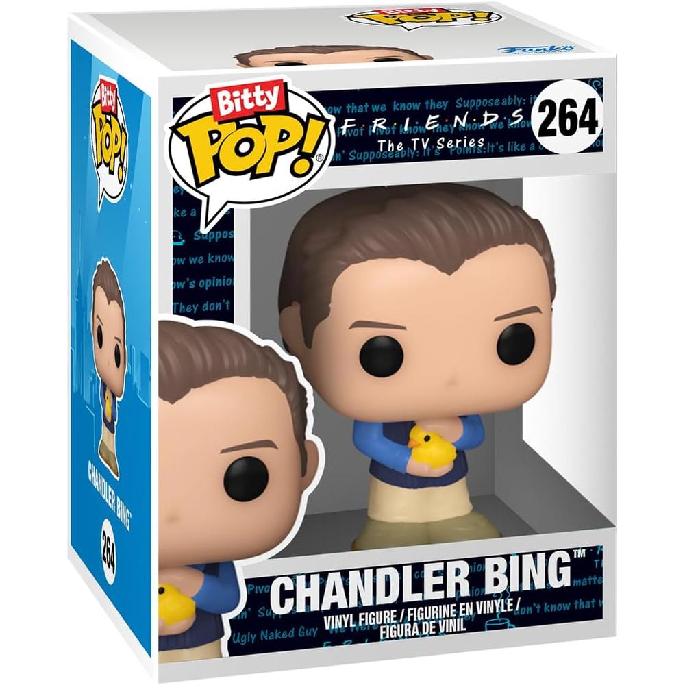 FUNKO POP | PACK DE 4 BITTY DE FRIENDS (PHOEBE, MONICA, CHANDLER Y FIGURA SORPRESA) - 6