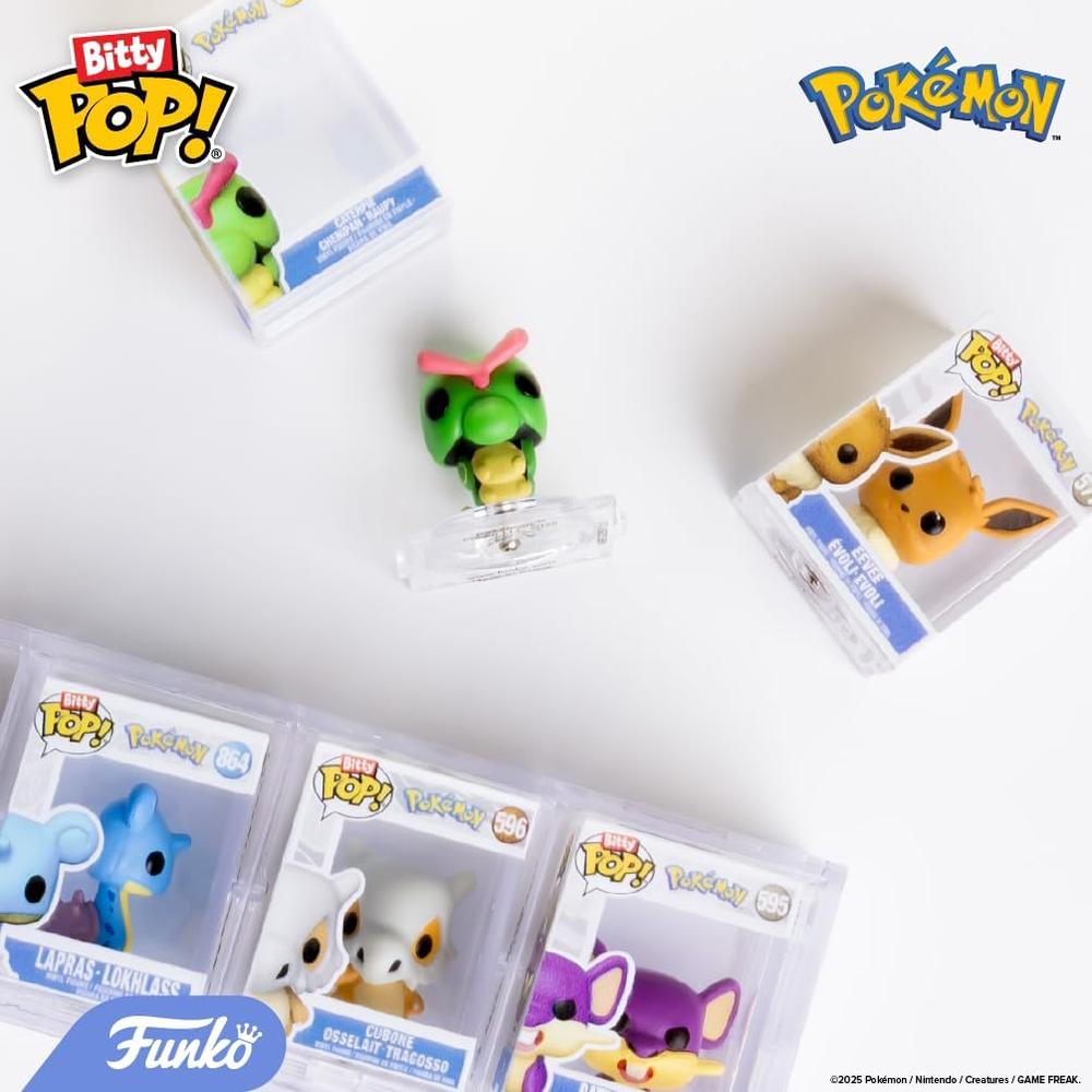 FUNKO POP | PACK DE 4 BITTY DE POKÉMON (BULBASAUR, PICHU, CHARIZARD, FLAREON) - 5