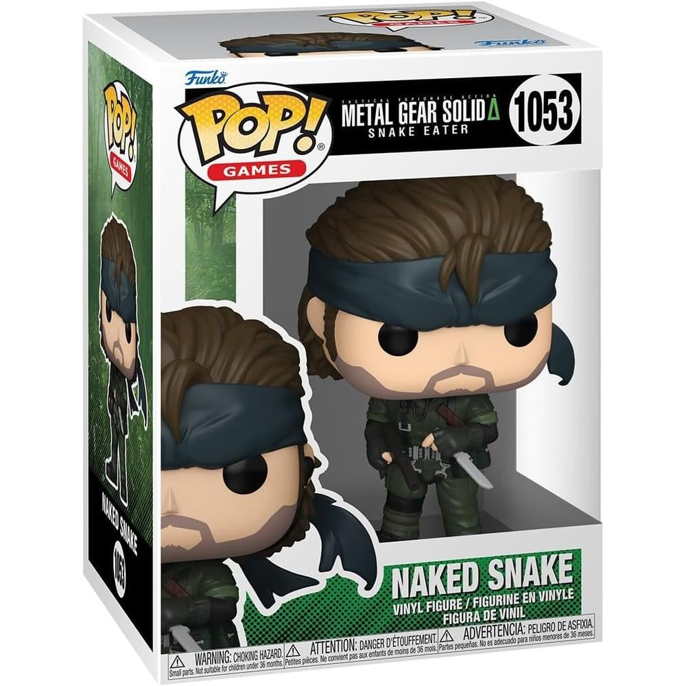 FUNKO POP | NAKED SOLID SNAKE DE METAL GEAR SOLID - 1