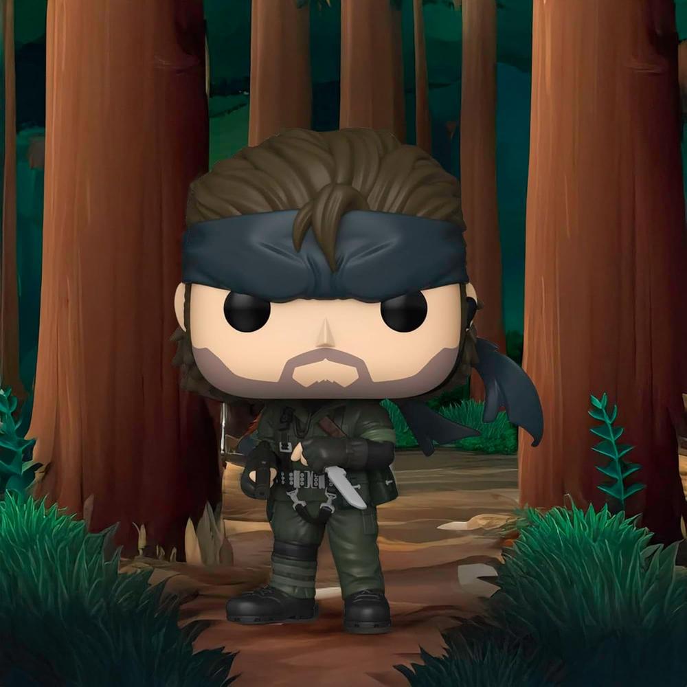 FUNKO POP | NAKED SOLID SNAKE DE METAL GEAR SOLID - 2