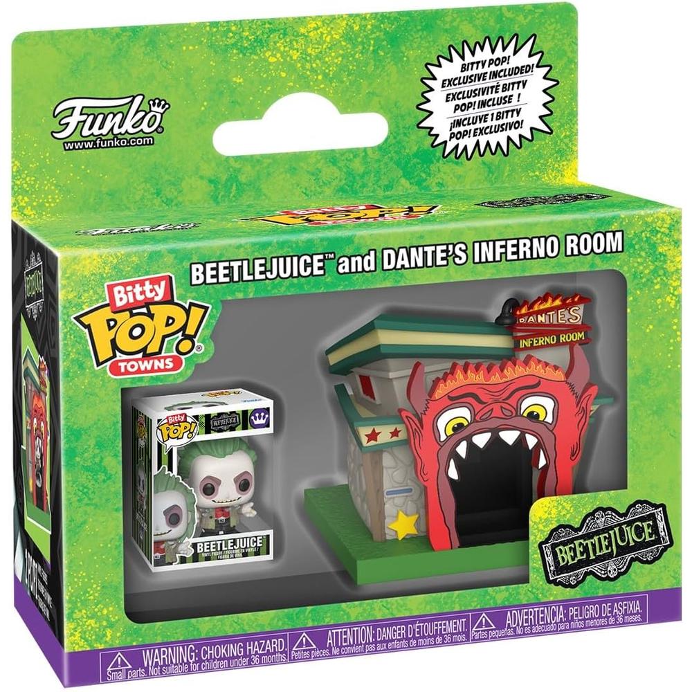 FUNKO POP | BEETLEJUICE Y DANTES INFERNAL ROOM BITTY TOWN - 1