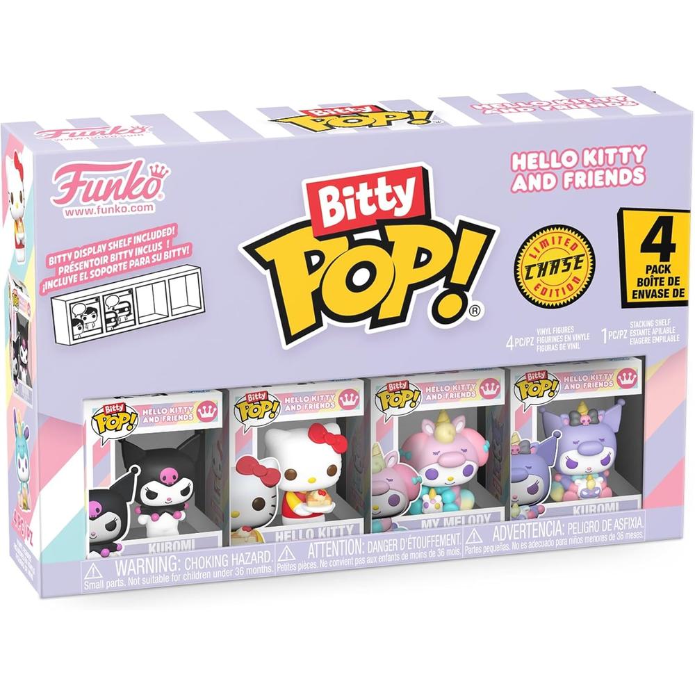 FUNKO POP | PACK 4 BITTY DE SANRIO (KUROMI, HELLO KITTY, MY MELODY) - 2