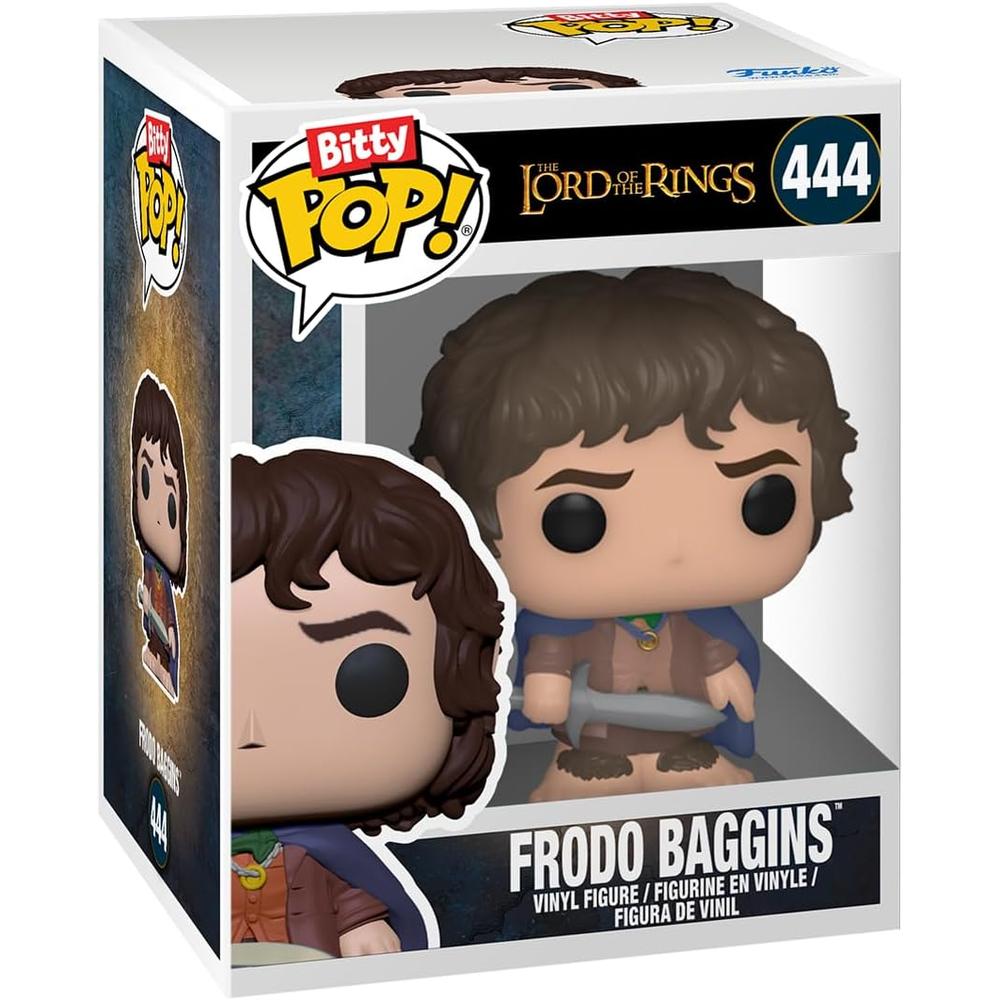 FUNKO POP | PACK 4 BITTY DE EL SEÑOR DE LOS ANILLOS (FRODO, GANDALF, GOLLUM Y FIGURA SORPRESA) - 4