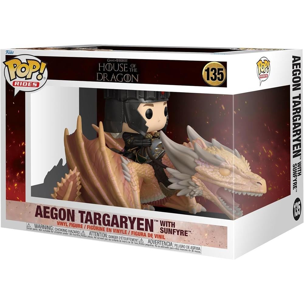 FUNKO POP | AEGON TARGARYEN Y SUNFYRE DE HOUSE OF THE DRAGON - 1