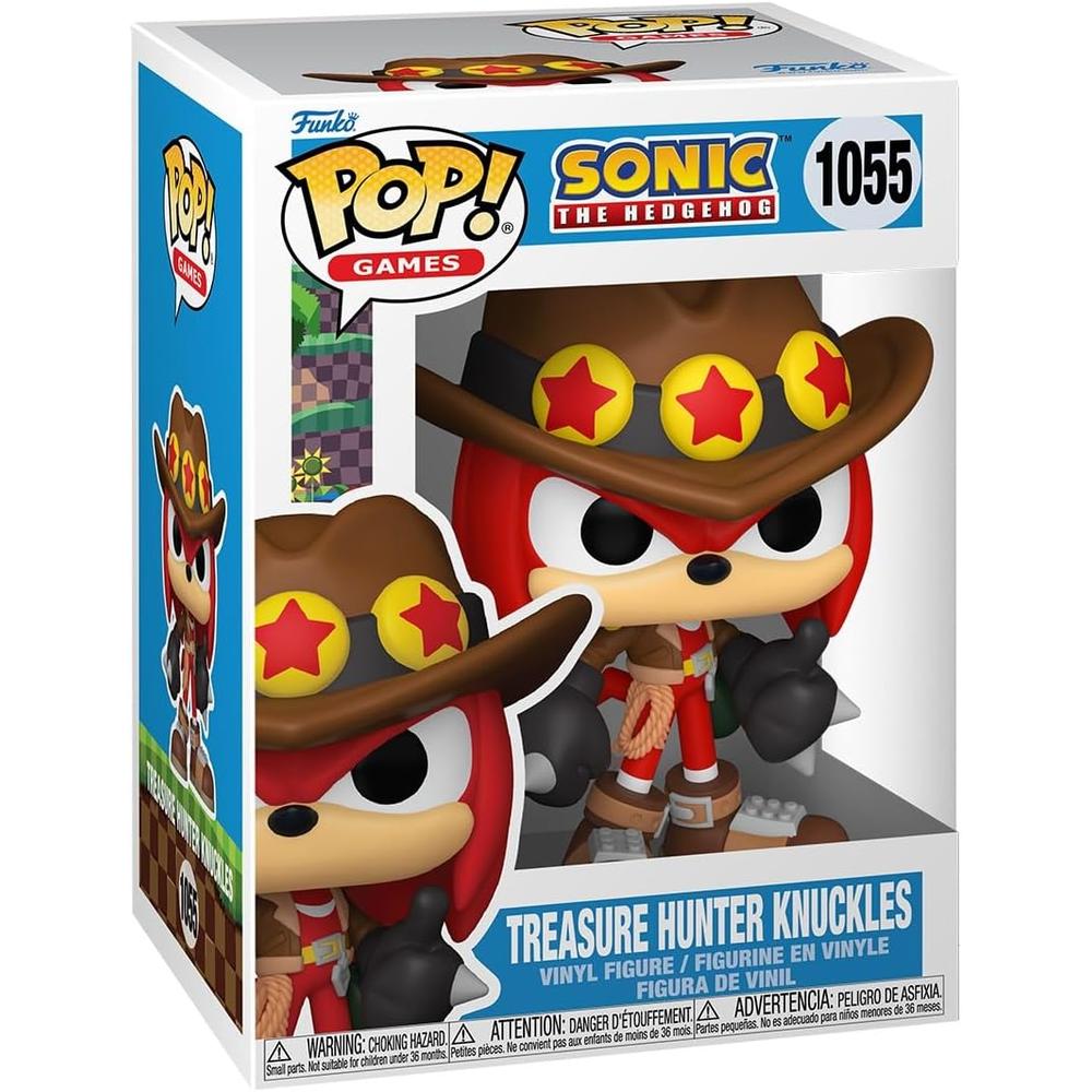 FUNKO POP | TREASURE HUNTER KNUCKLES DE SONIC THE HEDGEHOG - 1