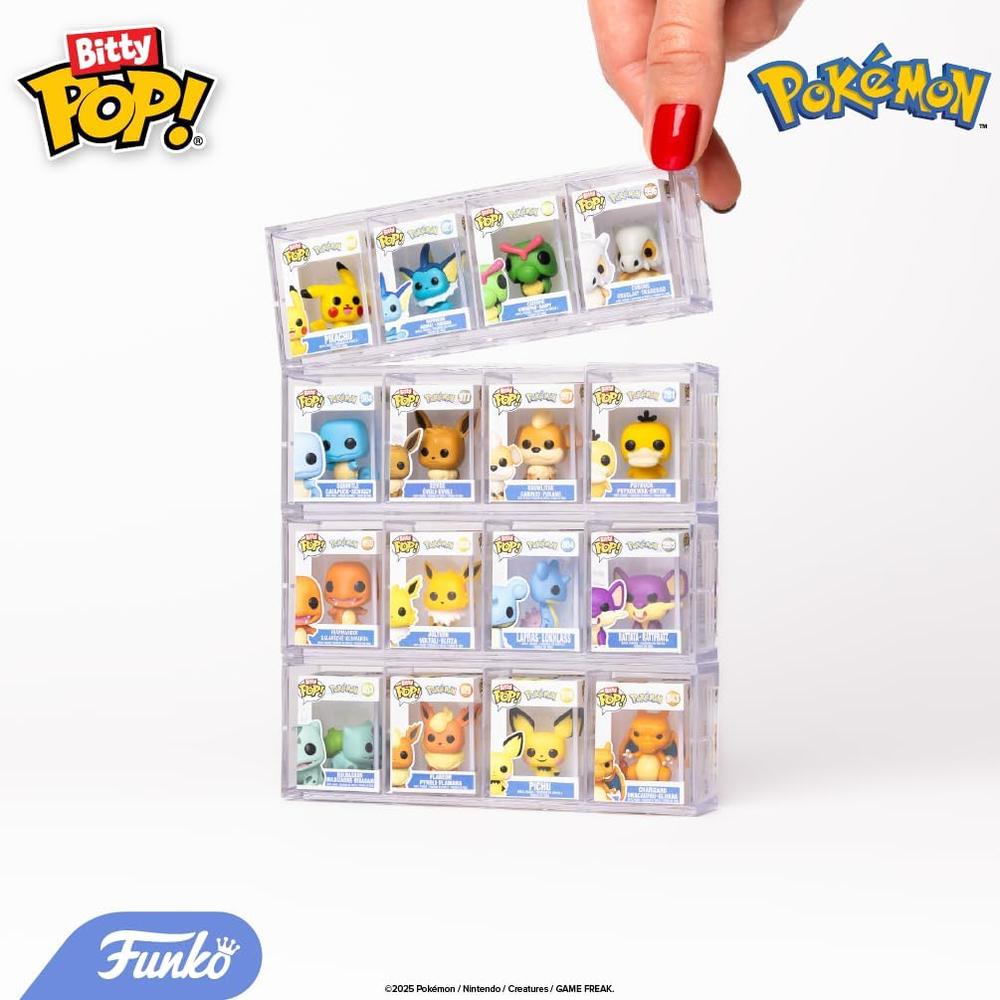 FUNKO POP | PACK DE 4 BITTY DE POKÉMON (EEVEE, SQUIRTLE, GROWLITHE, PSYDUCK) - 4
