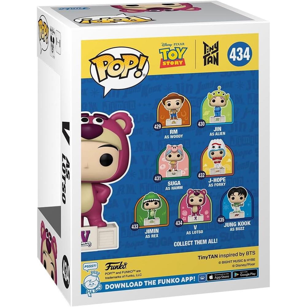 FUNKO POP | V COMO LOTSO DE TOY STORY X BTS TINY TAN - 3