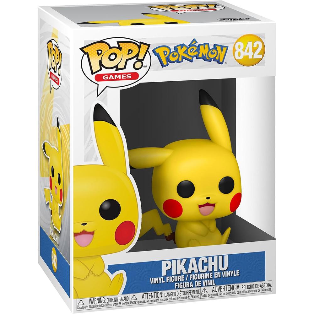 FUNKO POP | PIKACHU SENTADO DE POKÉMON - 1