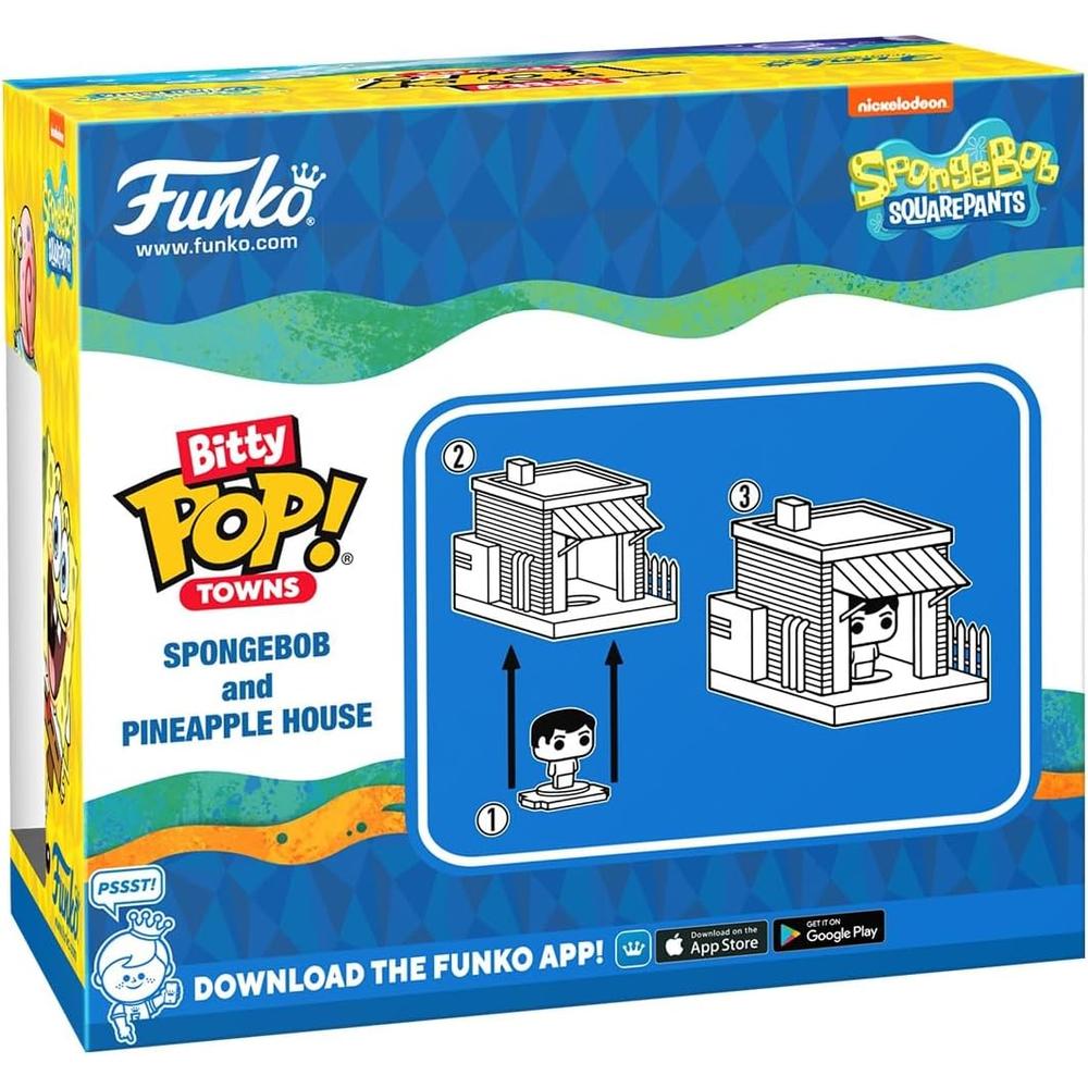 FUNKO POP | BOB ESPONJA Y CASA PIÑA DE BITTY TOWN - 3