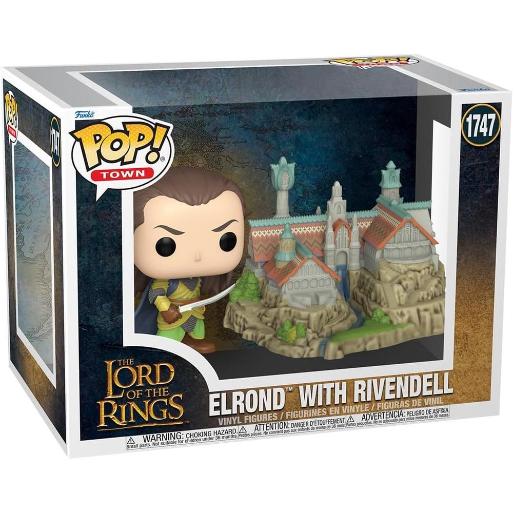 FUNKO POP | TOWN ELROND CON RIVENDEL DE EL SEÑOR DE LOS ANILLOS - 1