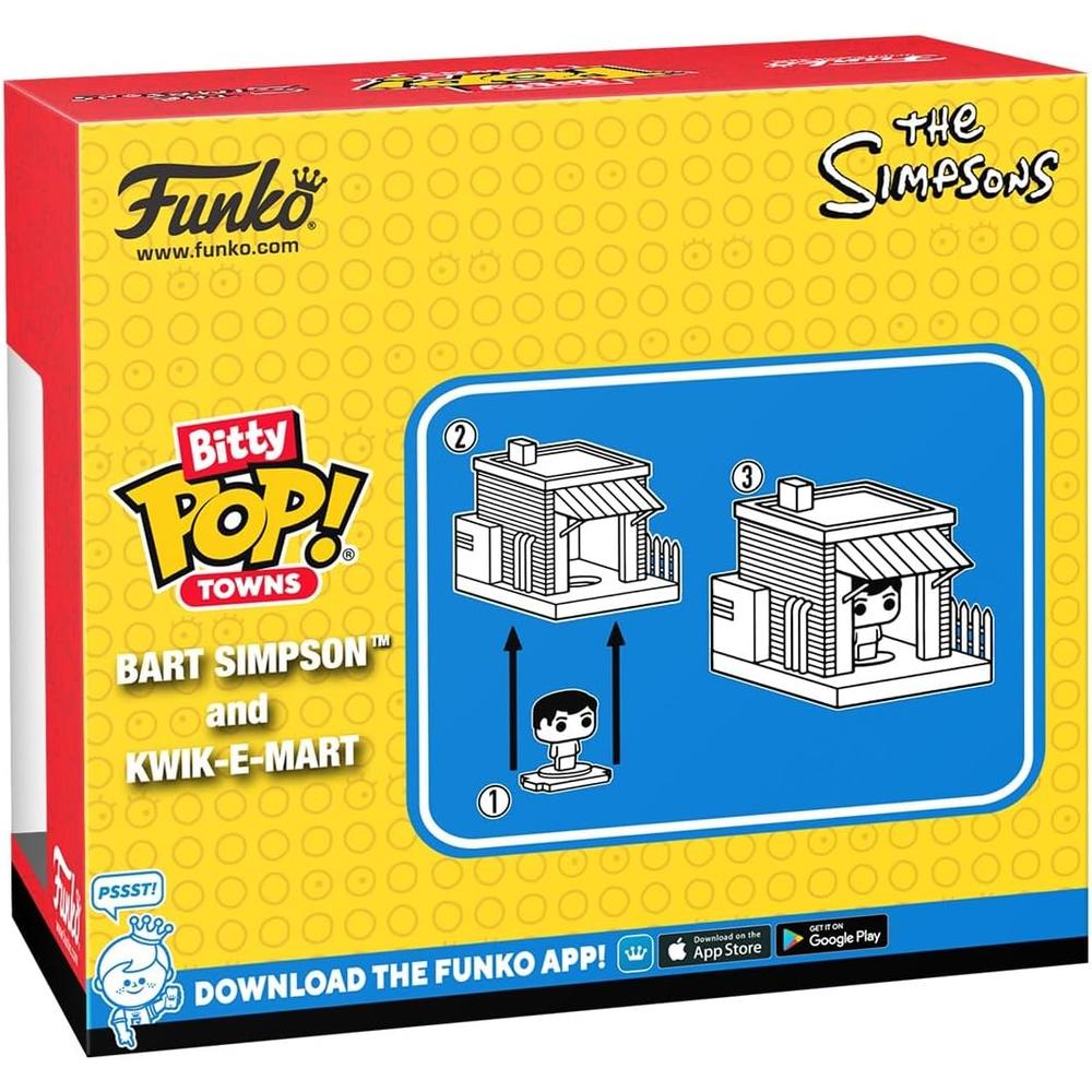 FUNKO POP | BART SIMPSON Y KWIK-E-MART DE LOS SIMPSON BITTY TOWN - 3