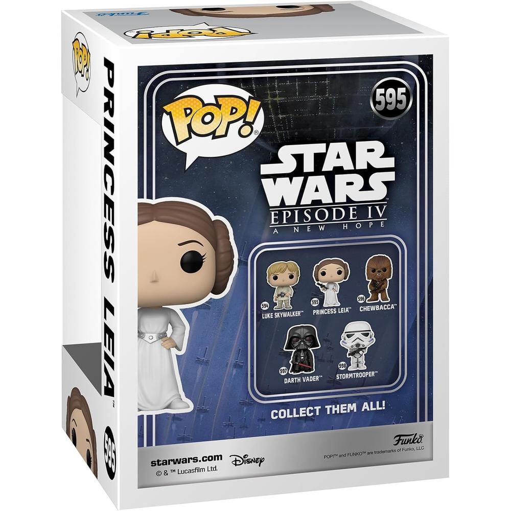 FUNKO POP | PRINCESA LEIA DE STAR WARS - 4