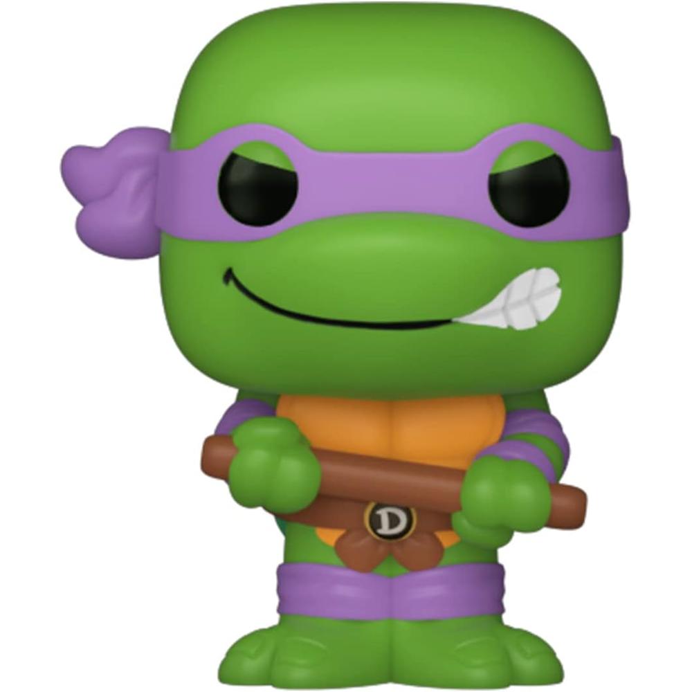 FUNKO POP | PACK DE 4 BITTY DE TORTUGAS NINJA (LEONARDO, SHREDDER, BAXTER Y FIGURA SORPRESA) - 4