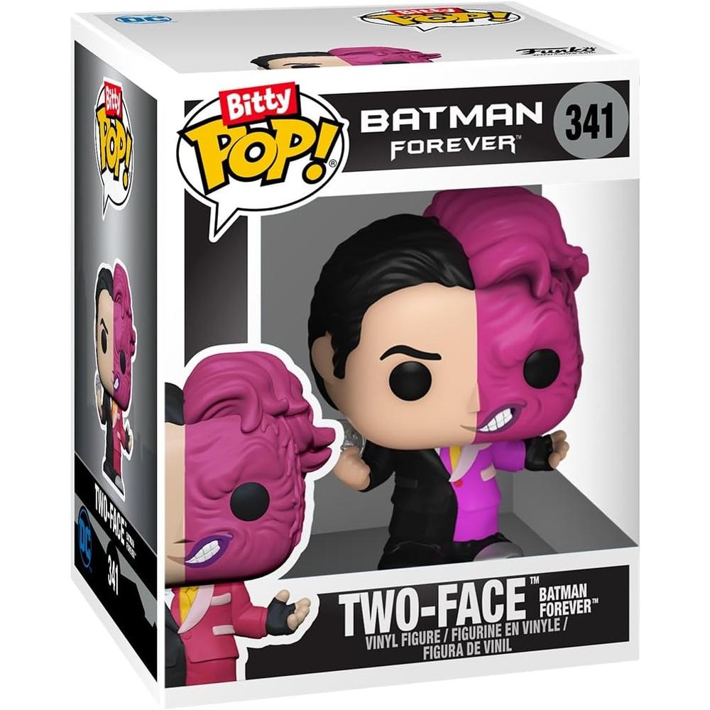 FUNKO POP | PACK DE 4 BITTY DE BATMAN (TWO-FACE, BATMAN, THE RIDDLER Y FIGURA SORPRESA) - 4