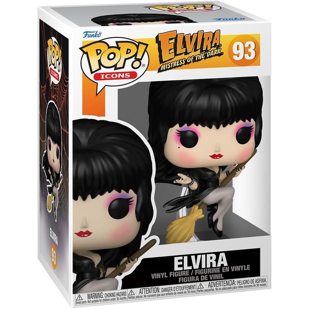 FUNKO POP | ELVIRA CON ESCOBA DE MISTRESS OF THE DARK - 1