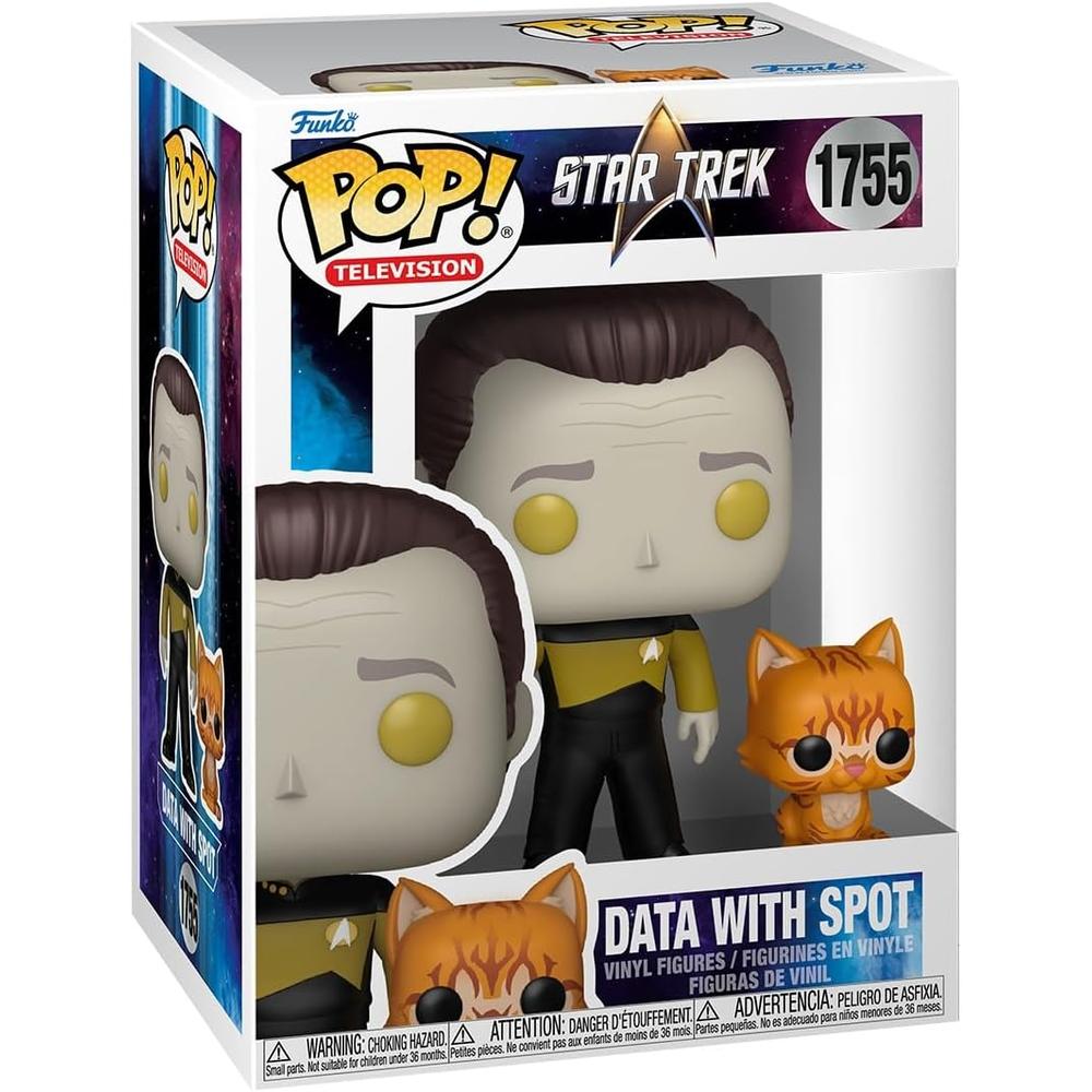 FUNKO POP | DATA CON SPOT DE STAR TREK THE NEXT GENERATION - 1