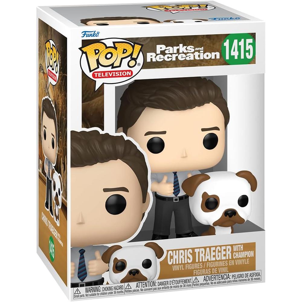 FUNKO POP | CHRIS Y CHAMPION DE PARKS AND RECREATION - 1