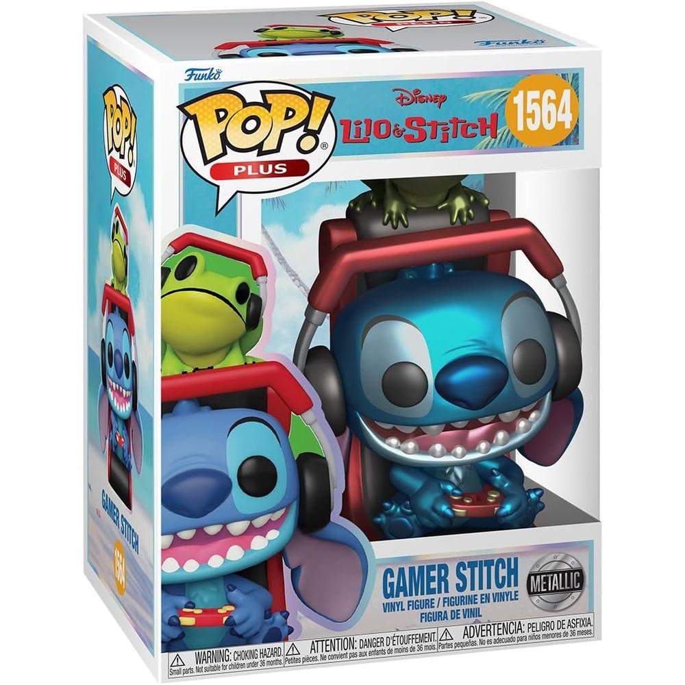 FUNKO POP | GAMER STITCH METÁLICO DE LILO Y STITCH - 1