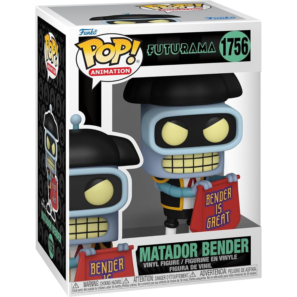 FUNKO POP | BENDER (MATADOR) DE FUTURAMA - 1