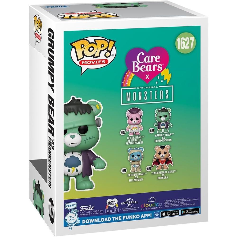 FUNKO POP | GRUMPY BEAR COMO FRANKENSTEIN DE UNIVERSAL MONSTERS X CARE BEARS - 4