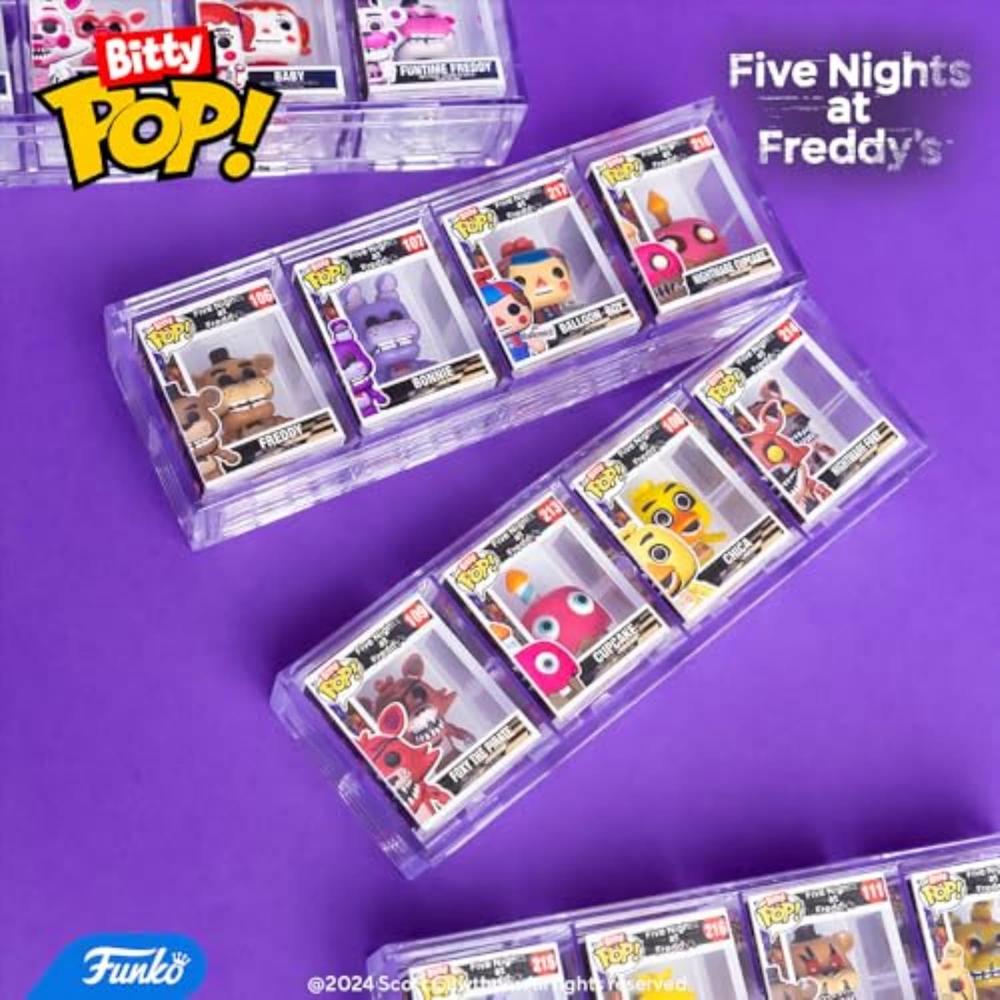 FUNKO POP | PACK DE 4 BITTY NIGHTS AT FREDDY'S BITTY (BALLORA, FUNTIME FOXY, BABY Y FIGURA SORPRESA) - 5