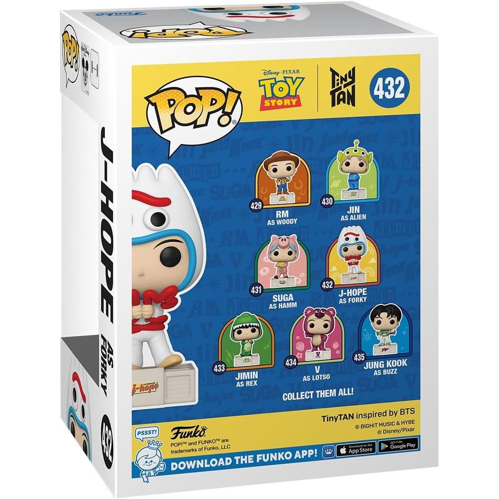 FUNKO POP | J-HOPE FORKY DE TOY STORY X BTS TINY TAN - 3
