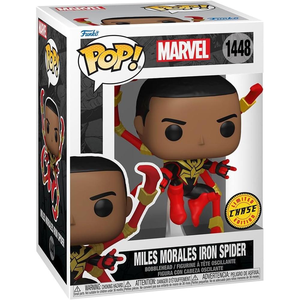 FUNKO POP | MILES MORALES IRON SPIDER DE MARVEL SPIDER-MAN COMICS - 4