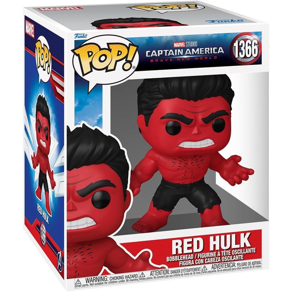 FUNKO POP | RED HULK DE CAPTAIN AMERICA BRAVE NEW WORLD - 1