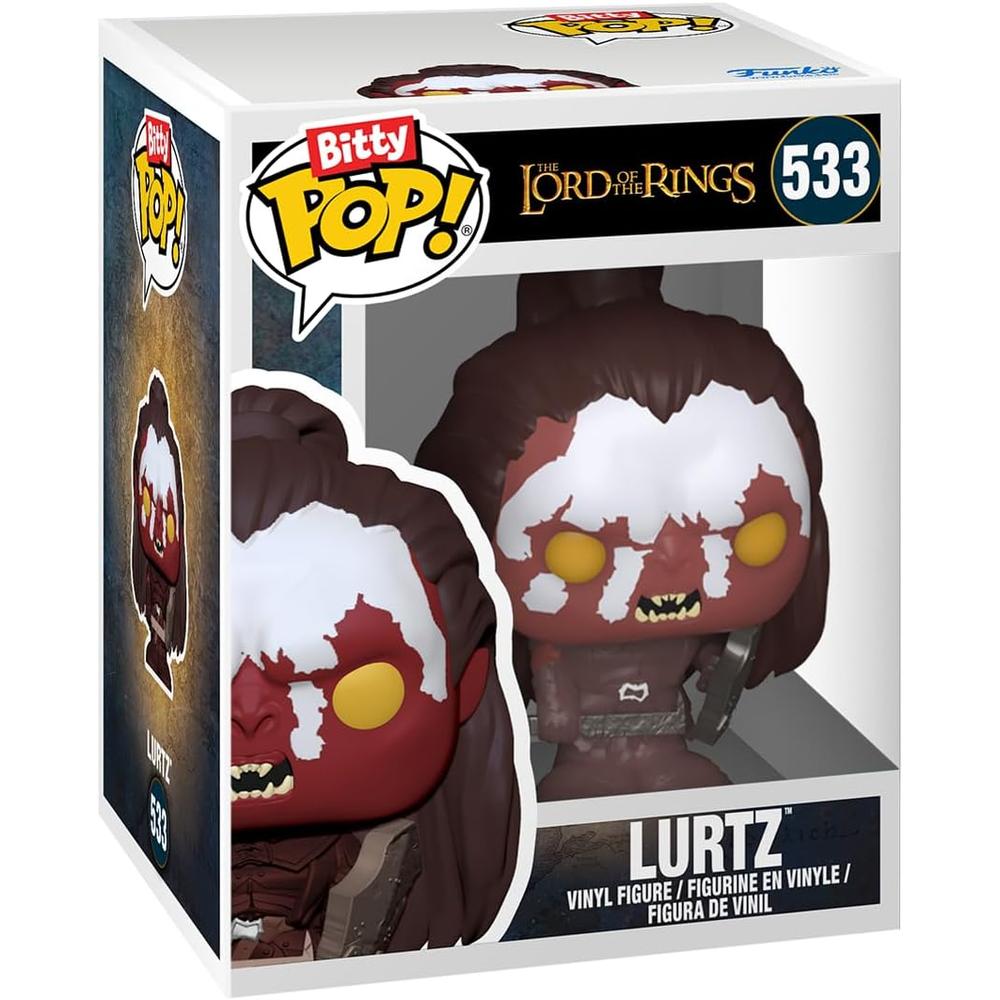 FUNKO POP | PACK DE 4 BITTY DE EL SEÑOR DE LOS ANILLOS (WITCH KING, DUNHARROW KING, LURTZ Y FIGURA SORPRESA) - 6