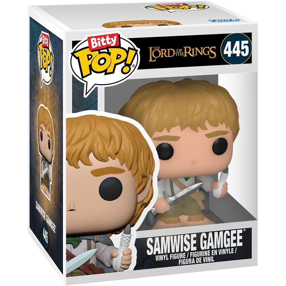 FUNKO POP | PACK DE 4 BITTY DE EL SEÑOR DE LOS ANILLOS (SAMWISE, PIPPIN, MERRY Y FIGURA SORPRESA) - 4