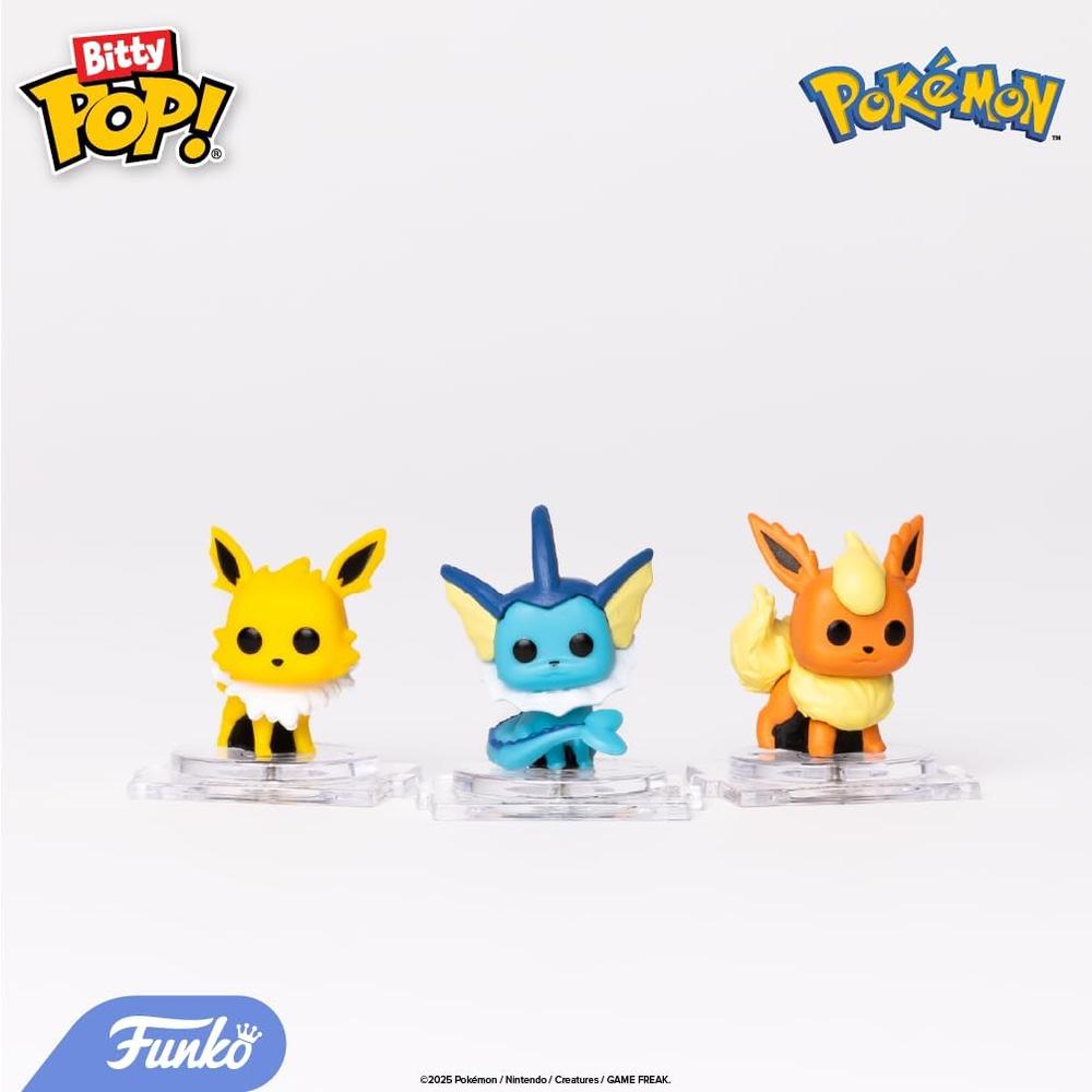 FUNKO POP | PACK DE 4 BITTY DE POKÉMON (CHARMANDER, JOLTEON, LAPRAS, RATTATA) - 6