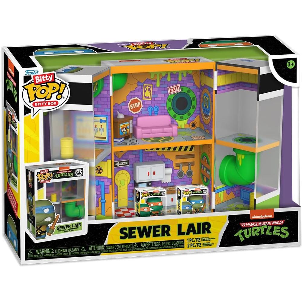 FUNKO POP | REFUGIO EN LA ALCANTARILLA BITTY DE TORTUGAS NINJA - 1