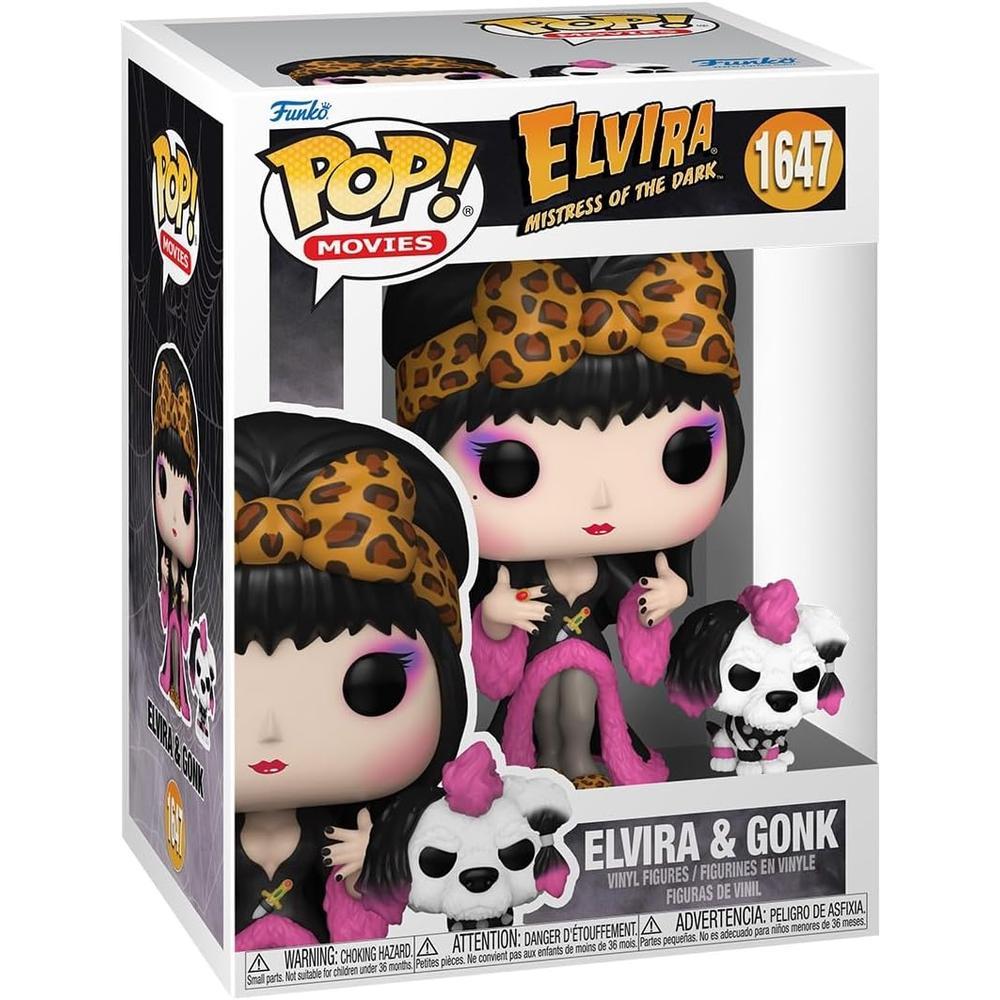 FUNKO POP | ELVIRA Y GONK DE ELVIRA MISTRESS OF THE DARK - 1