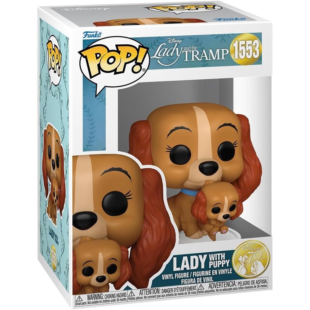 FUNKO POP | DAMA CON CACHORRO DE LA DAMA Y EL VAGABUNDO - 1