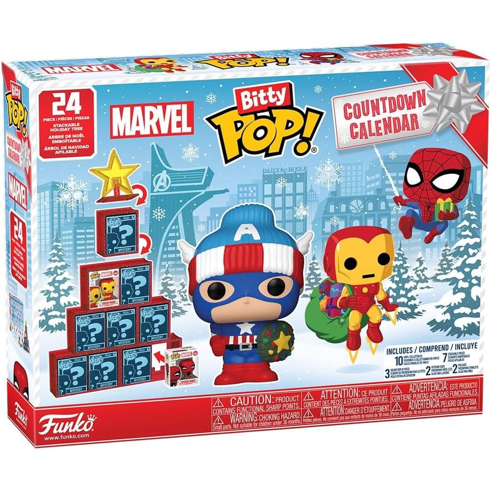 FUNKO POP | CALENDARIO DE CUENTA REGRESIVA DE MARVEL COMICS (24 DÍAS) - 1
