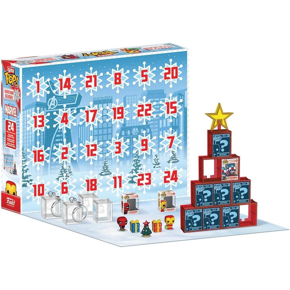 FUNKO POP | CALENDARIO DE CUENTA REGRESIVA DE MARVEL COMICS (24 DÍAS) - 2