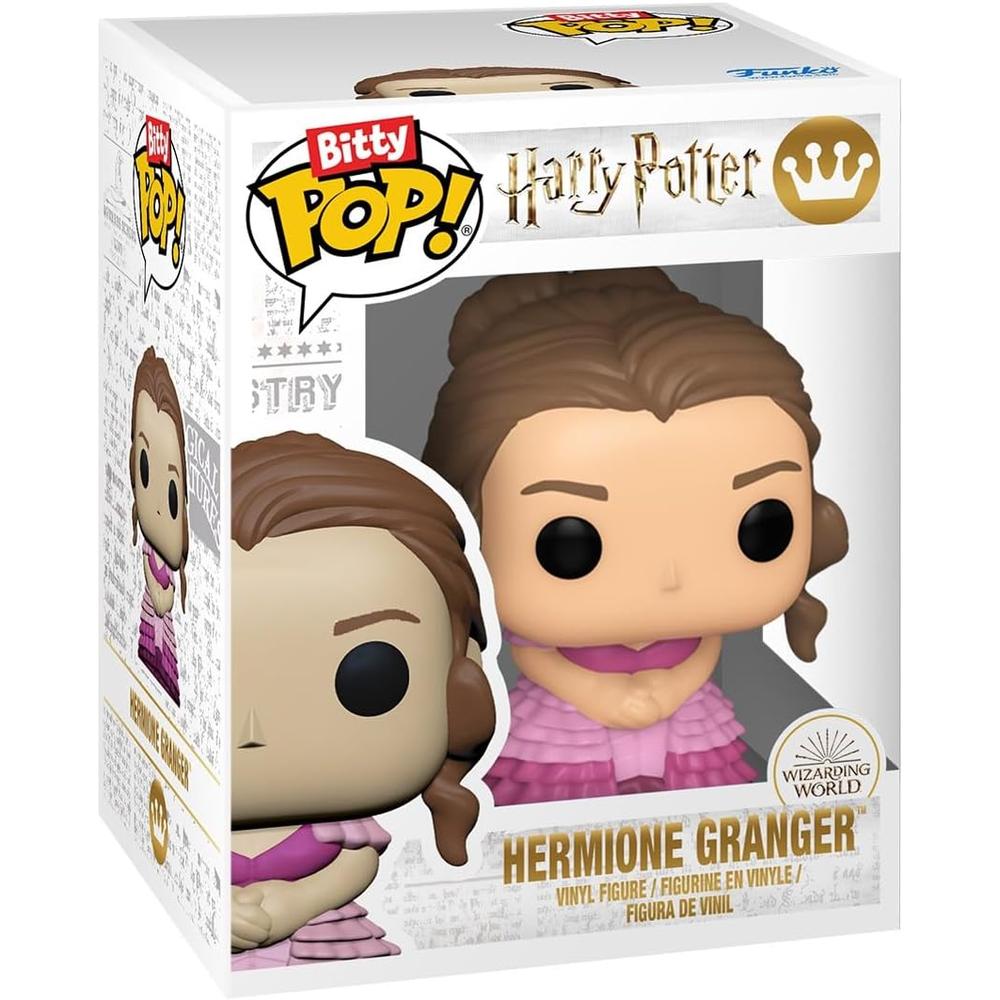 FUNKO POP | PACK DE 4 BITTY DE HARRY POTTER (HERMIONE, GINNY, VIKTOR Y FIGURA SORPRESA) - 3