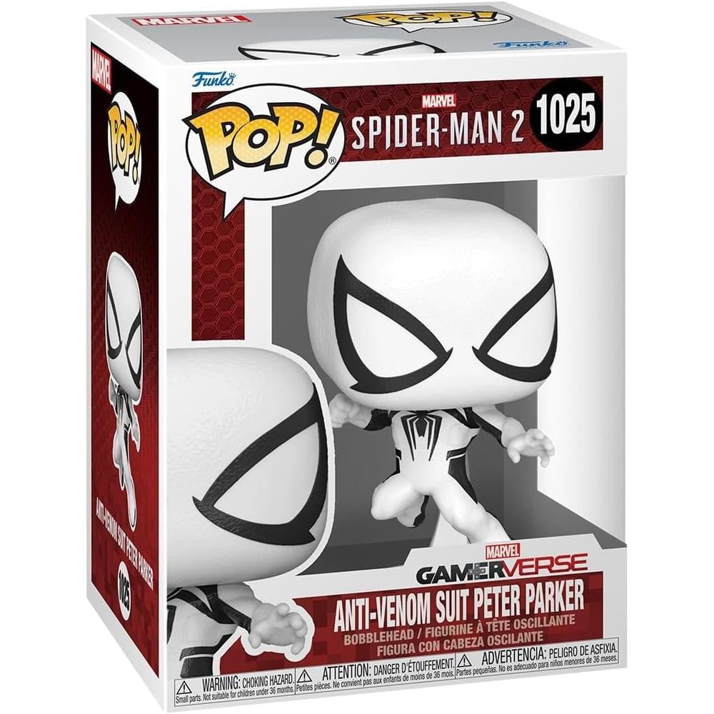 FUNKO POP | SPIDER-MAN ANTI-VENOM PETER SUIT DE MARVEL GAMERVERSE - 1