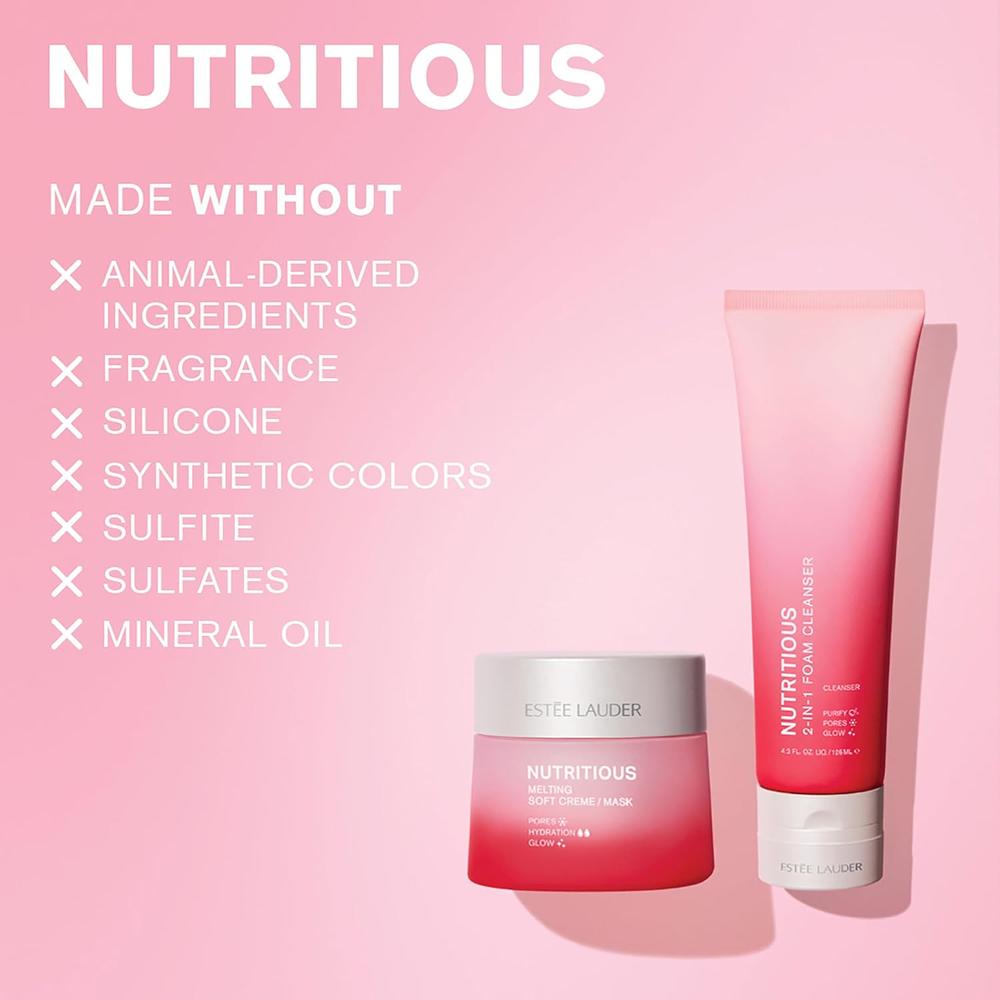 ESTÉE LAUDER NUTRITIOUS – LIMPIADOR FACIAL 2 EN 1 Y MASCARILLA | 2OZ - 6
