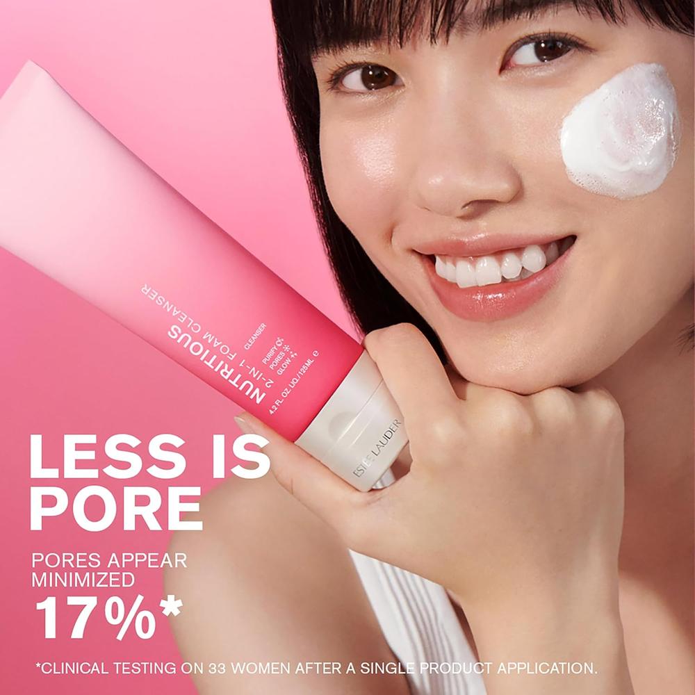 ESTÉE LAUDER NUTRITIOUS – LIMPIADOR FACIAL 2 EN 1 Y MASCARILLA | 4.2OZ - 2