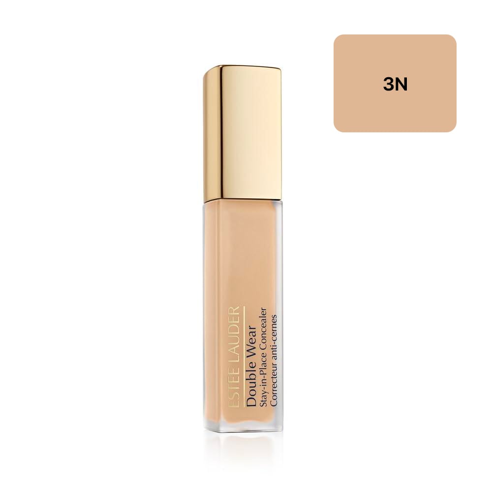 ESTÉE LAUDER DOUBLE WEAR – CORRECTOR LÍQUIDO MATE, FIJACIÓN 24 HORAS, 0.4 OZ | 3N - 1
