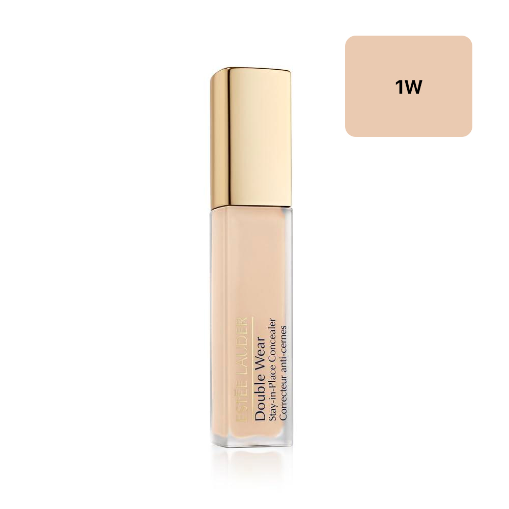 ESTÉE LAUDER DOUBLE WEAR – CORRECTOR LÍQUIDO MATE, FIJACIÓN 24 HORAS, 0.4 OZ | 1W - 1