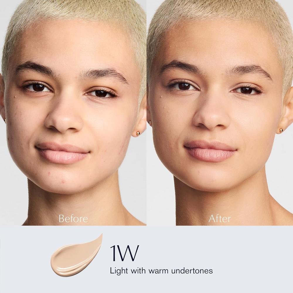 ESTÉE LAUDER DOUBLE WEAR – CORRECTOR LÍQUIDO MATE, FIJACIÓN 24 HORAS, 0.4 OZ | 1W - 3