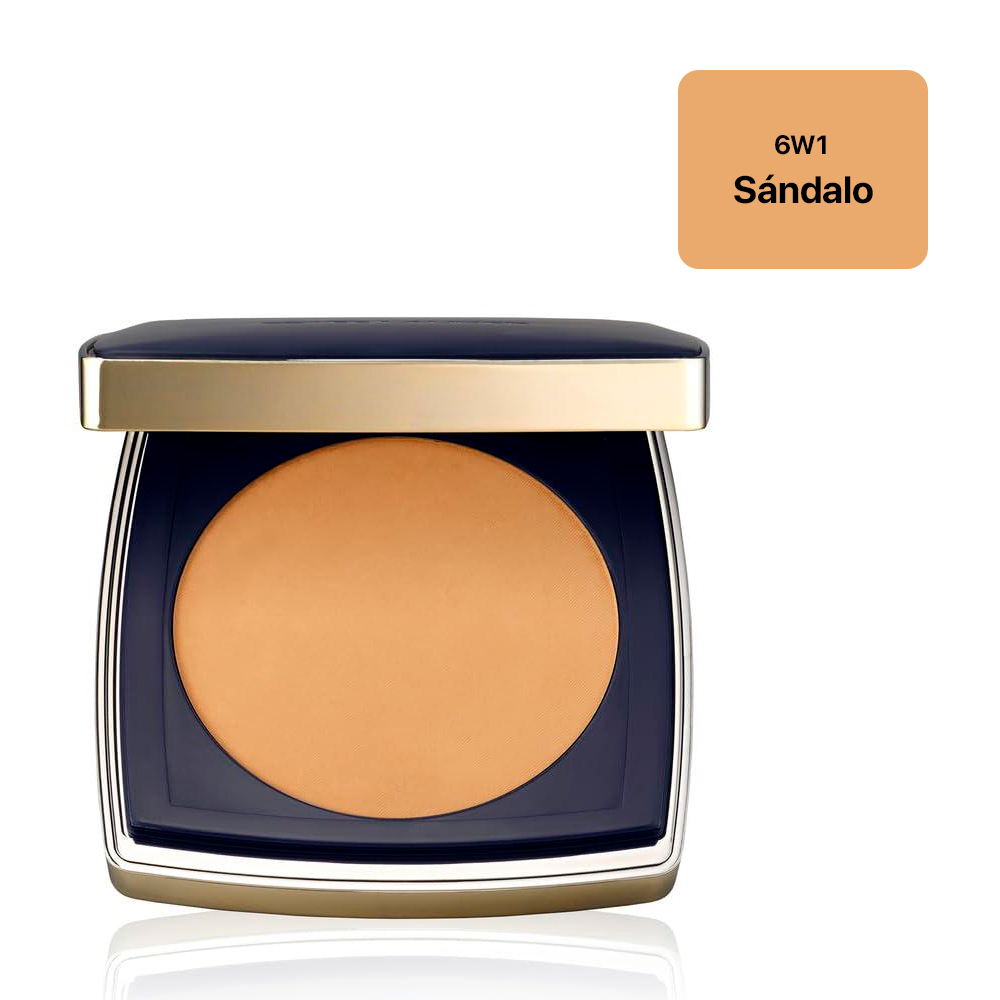 ESTÉE LAUDER DOUBLE WEAR – POLVO MATE DURACIÓN 12H, 0.39 OZ | SÁNDALO - 1