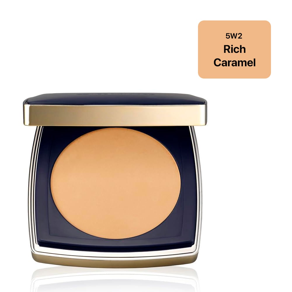 ESTÉE LAUDER DOUBLE WEAR – POLVO MATE, CONTROL DE BRILLO, 0.39 OZ | RICH CARAMEL - 1