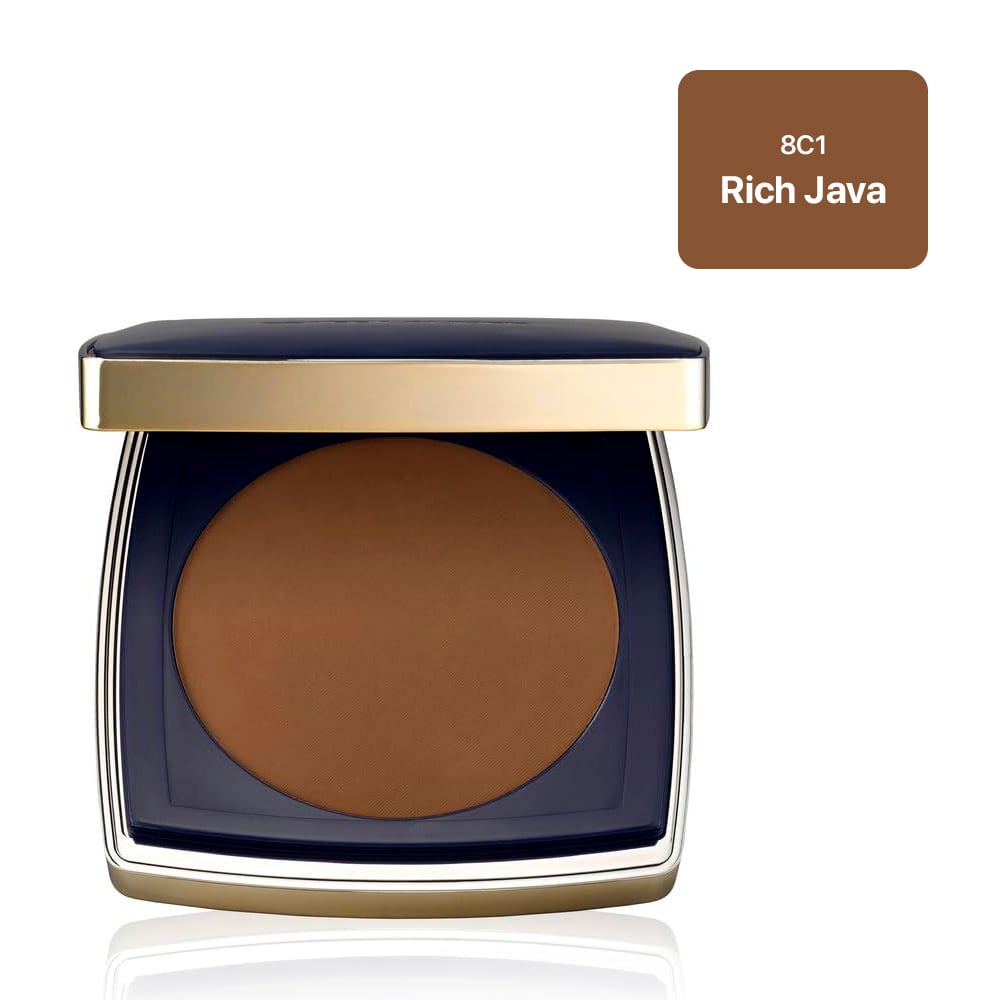 ESTÉE LAUDER DOUBLE WEAR – POLVO MATE DE LARGA DURACIÓN 12H, 0.39 OZ | RICH JAVA - 1