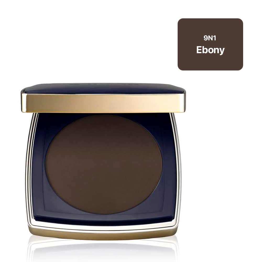 ESTÉE LAUDER DOUBLE WEAR – POLVO MATE, CONTROL DE BRILLO, 0.39 OZ | EBONY - 1