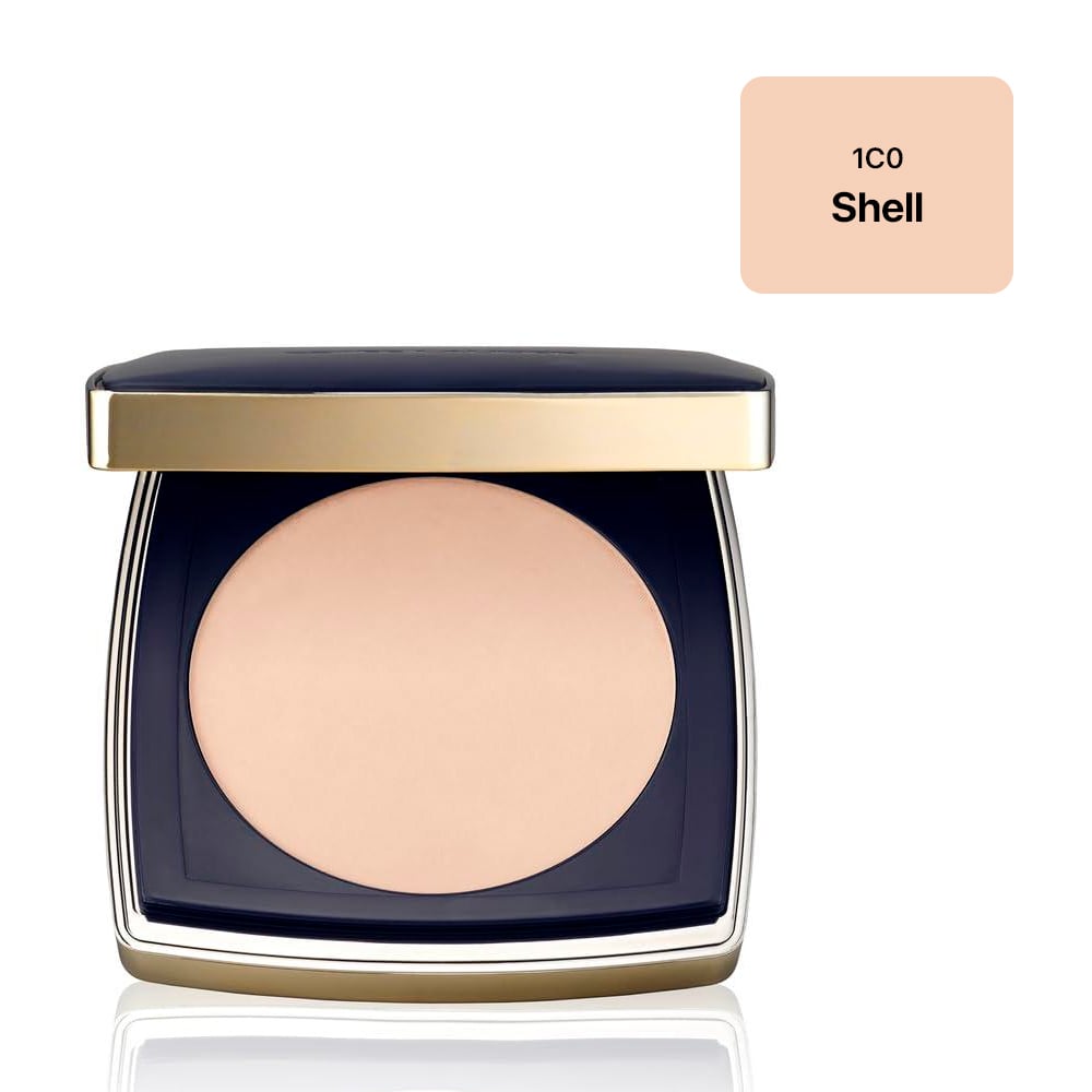 ESTÉE LAUDER DOUBLE WEAR – POLVO MATE DE LARGA DURACIÓN 12H, 0.39 OZ | SHELL - 1