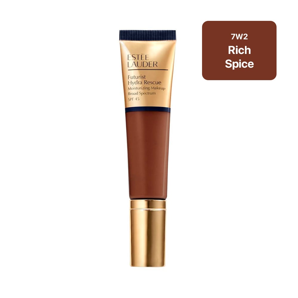 ESTÉE LAUDER FUTURIST HYDRA RESCUE – BASE HIDRATANTE SPF 45, 12H GLOW, 1.2 OZ | RICH SPICE - 1